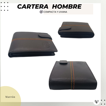 Cartera marrón Casual. 12042 Café